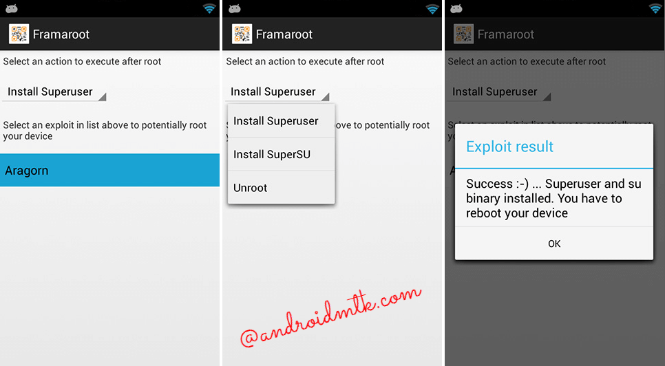 İndirme: Framaroot Uygulaması apk